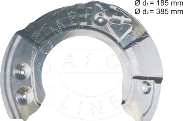 AIC 57530 - Chapa protectora contra salpicaduras, disco de freno www.parts5.com