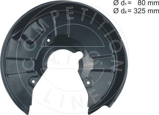 AIC 57067 - Püskürtme sacı, fren diski www.parts5.com