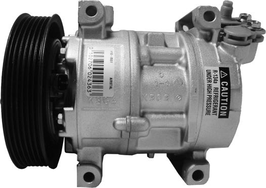 Airstal 10-0551 - Compressor, air conditioning www.parts5.com