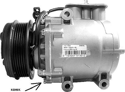 Airstal 10-0222 - Compressor, air conditioning parts5.com