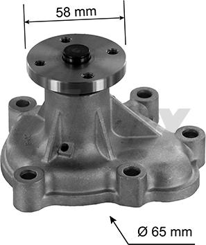 Airtex 1552 - Water Pump www.parts5.com