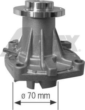 Airtex 1651 - Bomba de agua www.parts5.com