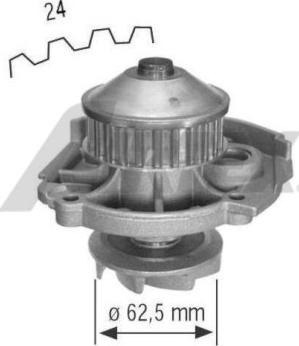 Airtex 1616 - Водяной насос www.parts5.com