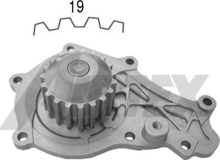 Airtex 1678 - Wasserpumpe www.parts5.com