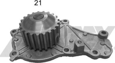 Airtex 1673 - Su pompası www.parts5.com