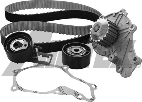 Airtex WPK-167802 - Set pompa apa + curea dintata www.parts5.com