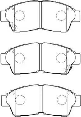 AISIN A1N048 - Set placute frana,frana disc www.parts5.com