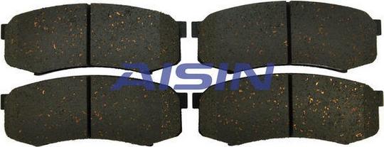 AISIN A2N012 - Brake Pad Set, disc brake www.parts5.com