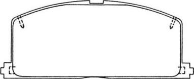 AISIN ASN-101P - Set placute frana,frana disc www.parts5.com