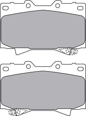 AISIN ASN-2168 - Set placute frana,frana disc www.parts5.com