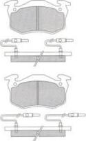 AISIN ASN-2295 - Brake Pad Set, disc brake parts5.com