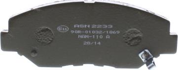 AISIN ASN-2233 - Jarrupala, levyjarru www.parts5.com