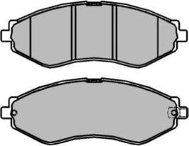 AISIN ASN-2232 - Brake Pad Set, disc brake www.parts5.com