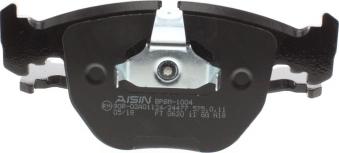 AISIN BPBM-1004 - Brake Pad Set, disc brake parts5.com