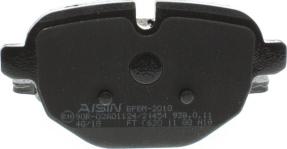 AISIN BPBM-2010 - Σετ τακάκια, δισκόφρενα www.parts5.com