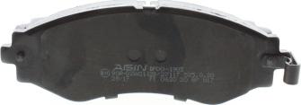 AISIN BPDO-1903 - Brake Pad Set, disc brake www.parts5.com