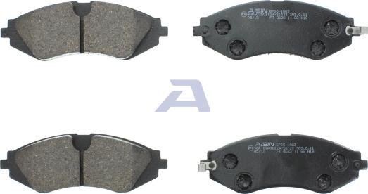 AISIN BPDO-1003 - Brake Pad Set, disc brake www.parts5.com