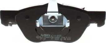 AISIN BPFI-1032 - Brake Pad Set, disc brake parts5.com