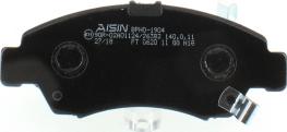 AISIN BPHO-1904 - Sada brzdových destiček, kotoučová brzda www.parts5.com