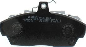 AISIN BPHO-1000 - Тормозные колодки, дисковые, комплект www.parts5.com