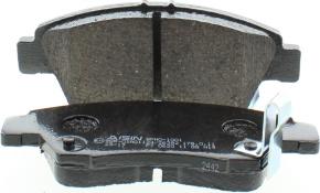 AISIN BPHO-1001 - Brake Pad Set, disc brake parts5.com