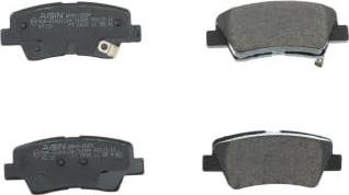 AISIN BPHY-2009 - Brake Pad Set, disc brake www.parts5.com