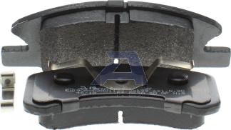 AISIN BPMI-1007 - Brake Pad Set, disc brake www.parts5.com