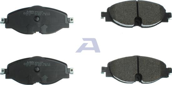 AISIN BPVW-1028 - Sada brzdových destiček, kotoučová brzda www.parts5.com