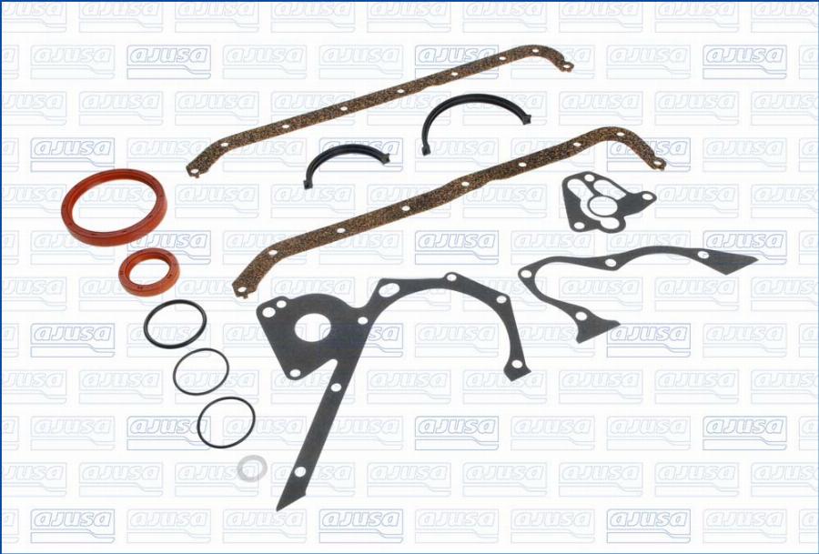 Ajusa 54051200 - Komplet tesnil, ohisje (blok) motorja parts5.com