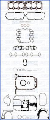 Ajusa 50176600 - Dichtungsvollsatz, Motor www.parts5.com