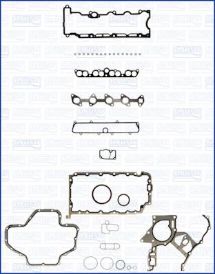 Ajusa 51016400 - Dichtungsvollsatz, Motor www.parts5.com