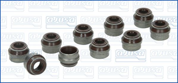 Ajusa 57005000 - Dichtungssatz, Ventilschaft www.parts5.com