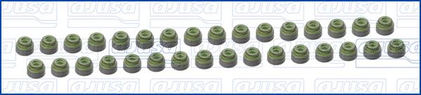 Ajusa 57019900 - Tömítéskészlet, szelepszár www.parts5.com