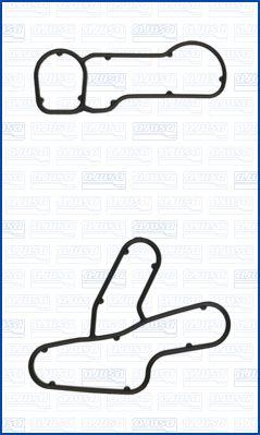 Ajusa 77013700 - Komplet tesnil, hladilnik olja www.parts5.com