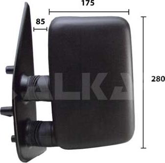 Alkar 9250961 - Külső visszapillantó www.parts5.com