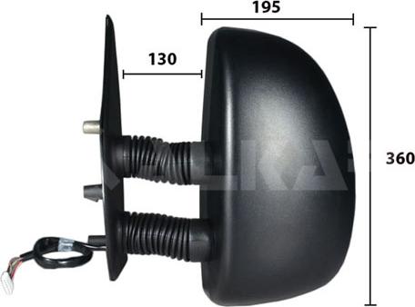 Alkar 9239921 - Outside Mirror parts5.com