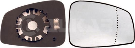 Alkar 6442231 - Mirror Glass, outside mirror www.parts5.com