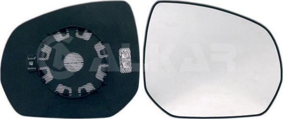 Alkar 6402858 - Mirror Glass, outside mirror www.parts5.com