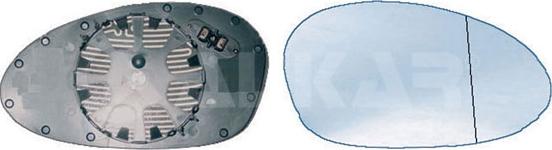 Alkar 6412843 - Cristal de espejo, retrovisor exterior www.parts5.com