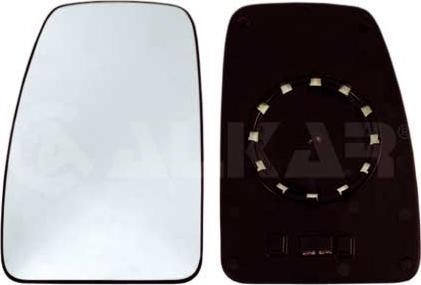 Alkar 6431905 - Cristal de espejo, retrovisor exterior www.parts5.com