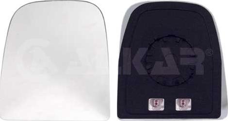 Alkar 6431249 - Mirror Glass, outside mirror www.parts5.com