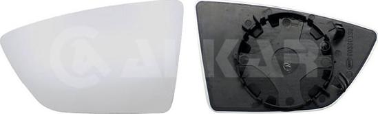 Alkar 6433807 - Cristal de espejo, retrovisor exterior www.parts5.com