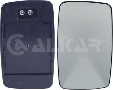 Alkar 6432966 - Mirror Glass, outside mirror www.parts5.com