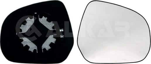 Alkar 6432428 - Mirror Glass, outside mirror www.parts5.com