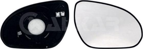 Alkar 6432583 - Mirror Glass, outside mirror www.parts5.com