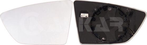 Alkar 6432807 - Cristal de espejo, retrovisor exterior www.parts5.com