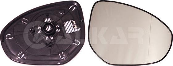 Alkar 6471657 - Mirror Glass, outside mirror www.parts5.com