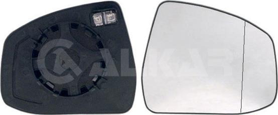 Alkar 6472376 - Cristal de espejo, retrovisor exterior www.parts5.com