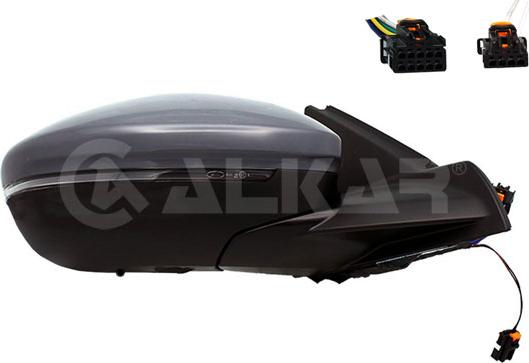 Alkar 6144312 - Retrovisor exterior www.parts5.com