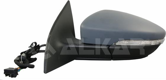 Alkar 6139133 - Retrovisor exterior www.parts5.com